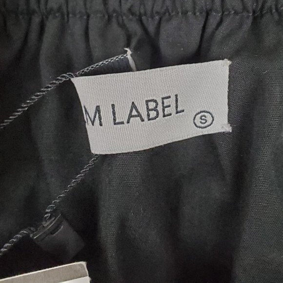 NWT MLM Label Off-Shoulder Cutout Top Black - Picture 8 of 10